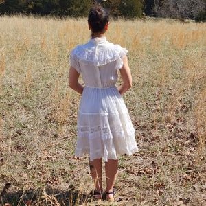 Gunne Sax Jessica McClintock - 80s Vintage Girls Dress
